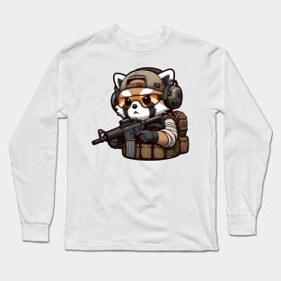 Tactical Tanuki Long Sleeve T-Shirt